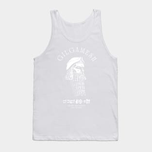 Gilgamesh (white print) Tank Top